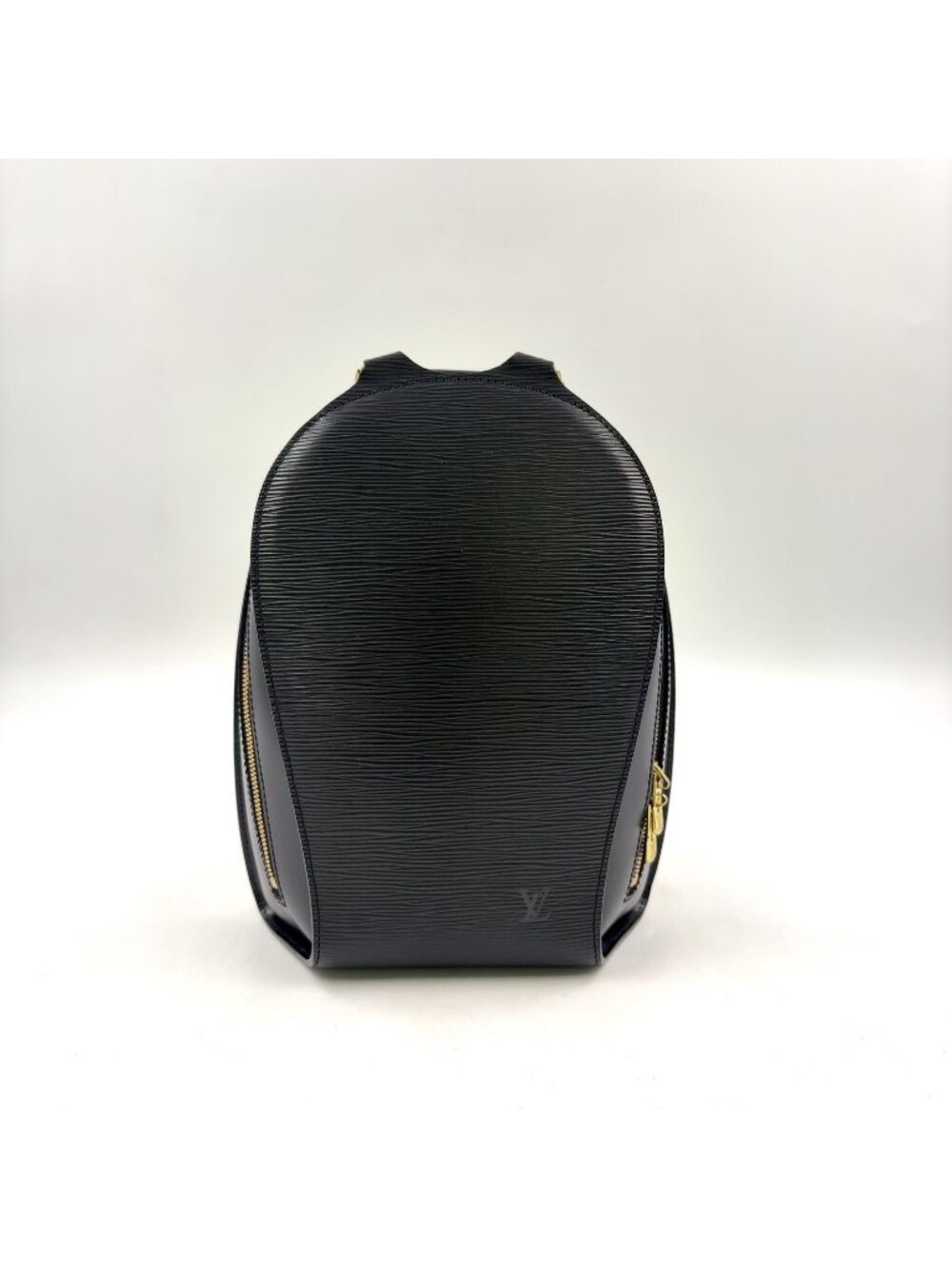 Louis Vuitton Mabillon Epi Leather Noir Black Backpack Gold